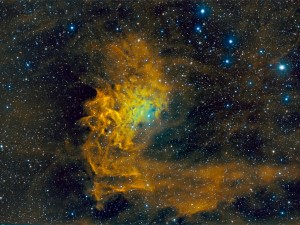 IC405 Flaming Star Nebula